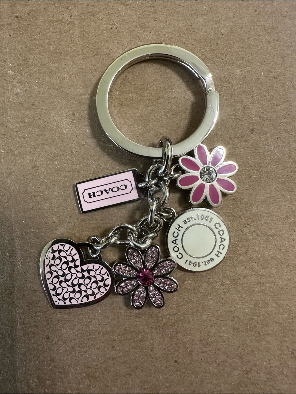 Coach keyring
